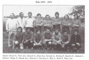 Mužstvo 1973-74